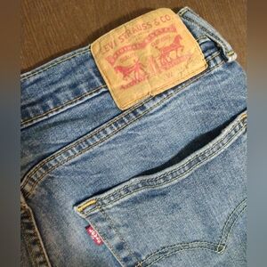 Levi's 502 Red Tab Taper Fit Medium Wash Denim Jeans